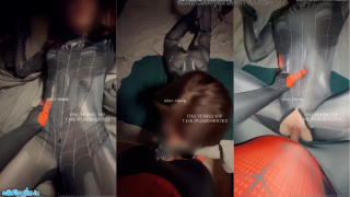 คลิปหลุด Onlyfans_Khunmheenew พี่หมีสไปเดอร์กับสไปดี้สาวหุ่นดี Cosplay xxx ใส่คอสเพลย์แล้วแหวกหีเลียจนน้ำเยิ้ม ก่อนจะเอาควยยัดปากให้อมแล้วดูดจนเงี่ยน