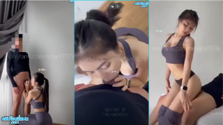 คลิปหลุด Onlyfans amam7078 น้องแอม สาวนมโต โดนจัดหนักคาชุดออกกำลังกาย เย็ดกันท่าหมา  นมใหญ่ๆสวยๆ เย็ดกันจนแตกใส่กางเกงใน
